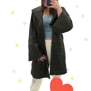 COS Dark Olive Trench Coat new